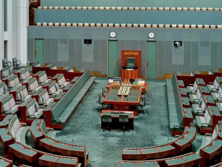 Illustrative parliamentary chamber for government administration