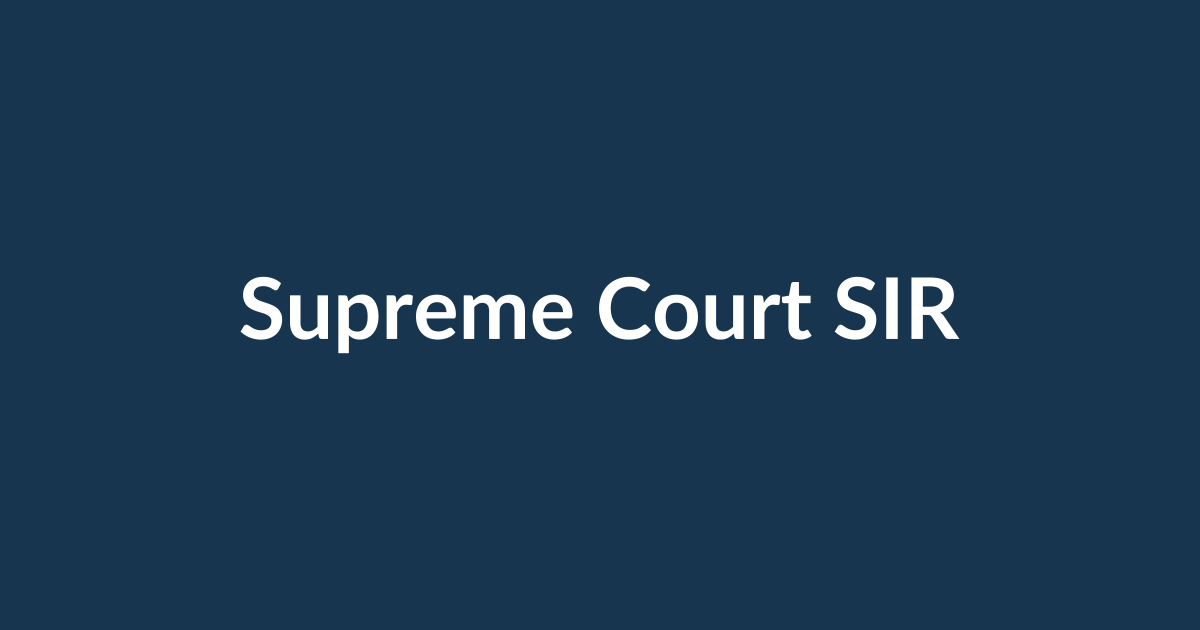 Owaisi Says AIMIM Has Approached Supreme Court Over SIR editorial illustration