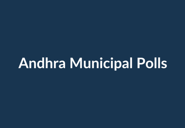 Andhra Pradesh civic election illustration