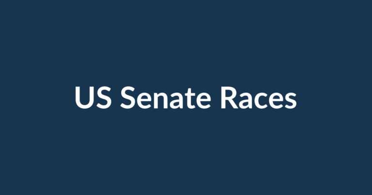 US Senate Control Hinges on a Patchwork of State Races editorial illustration