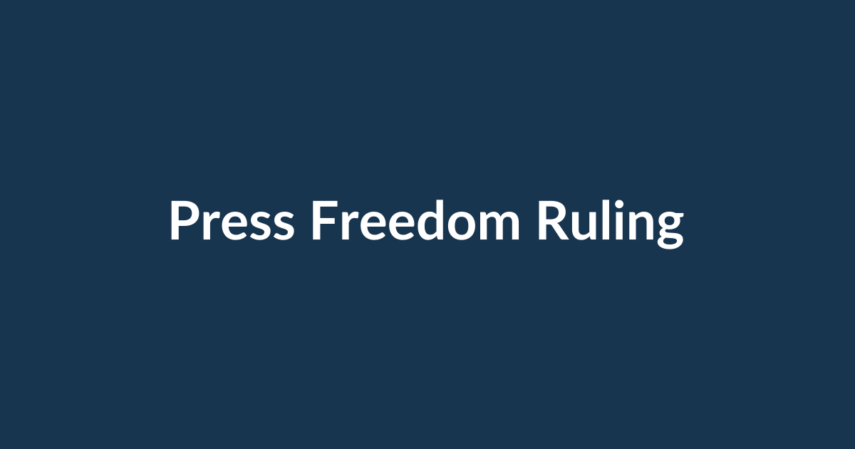 US Court Extends News Outlets' White House Access editorial illustration